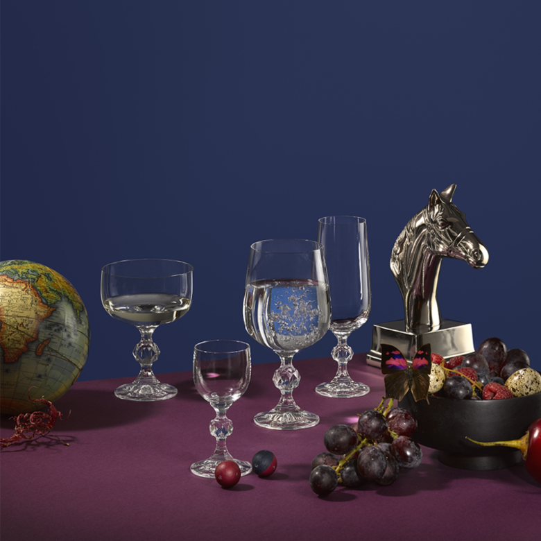 Claudia Crystal Brandy Glasses 250ml - Set of 6