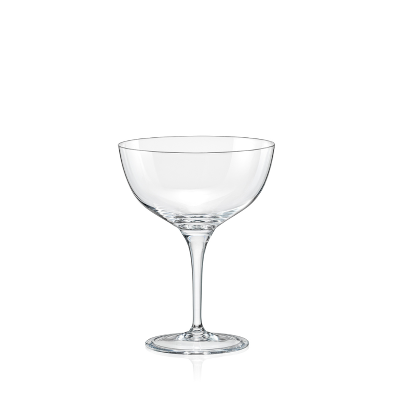 Kate Crystal Champagne Saucers 210ml - Set of 6