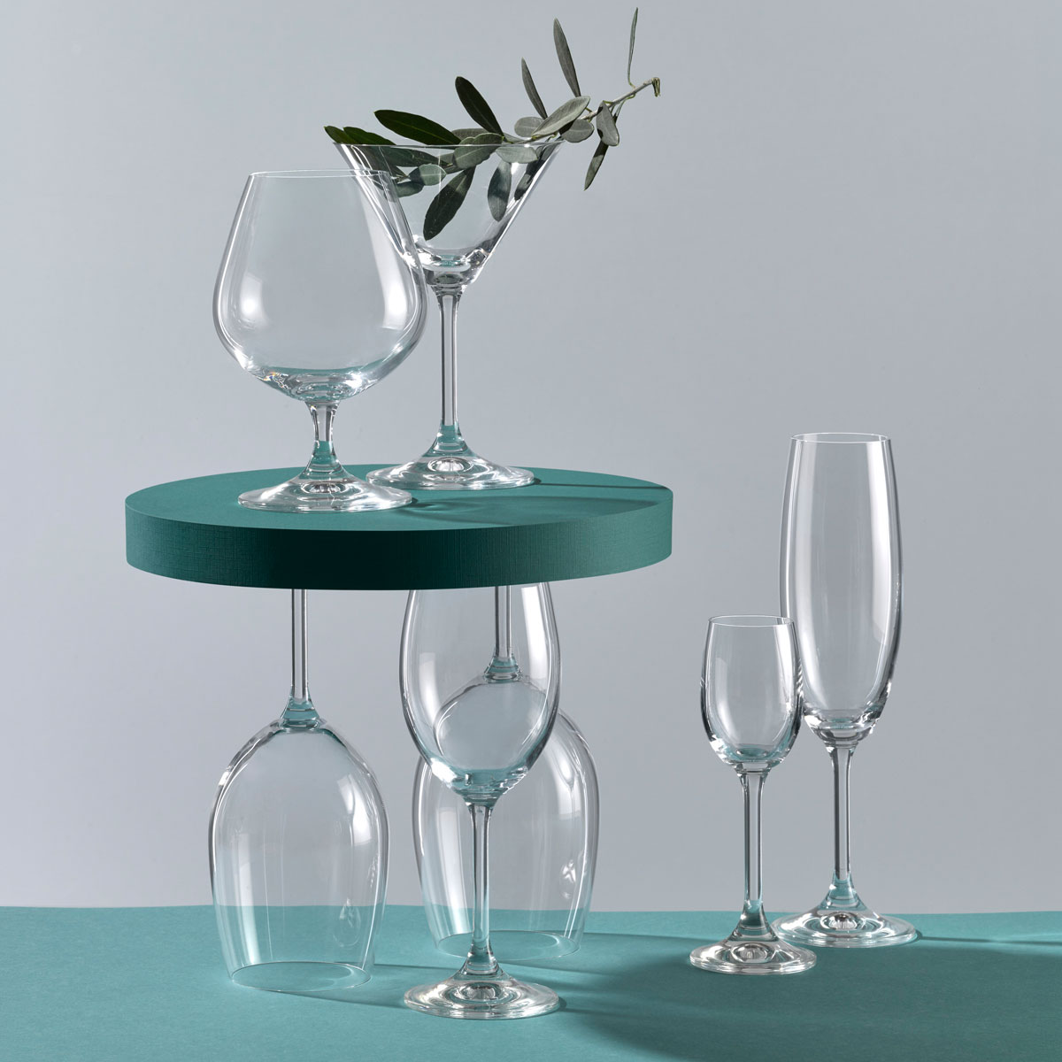 Lara Crystal Wine Glasses 250ml - Set of 6